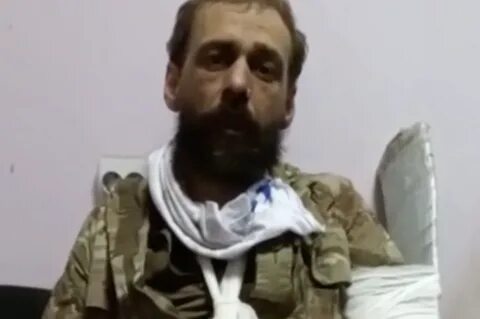Пленный грузинский наемник