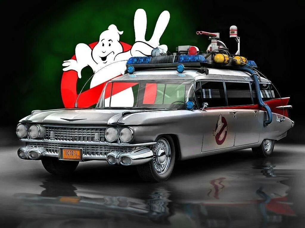 Cadillac Ecto-1. Cadillac Miller-Meteor 1959 Ecto-1. Cadillac Ecto-1 GHOSTBUSTERS. Кадиллак охотников за привидениями Ecto-1.