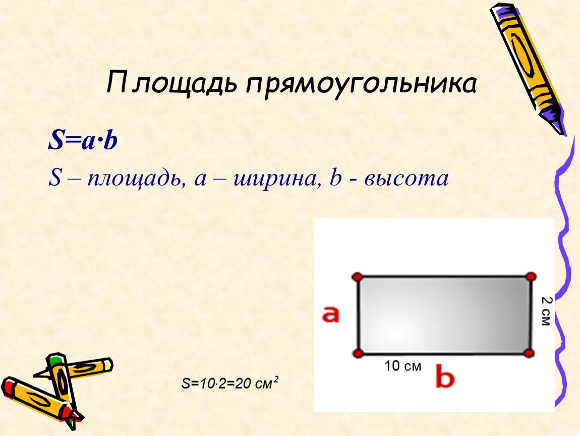 Площадь прямоугольника с высотой. Площадь прямоугольника по высоте. S=A⋅B площадь прямоугольника. S площадь.