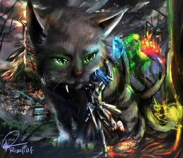 Fantasy cat