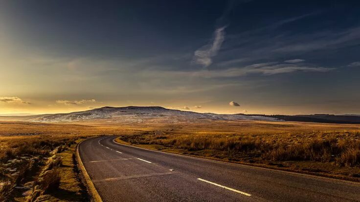 Дорога фото на рабочий Download wallpaper 1920x1080 road, marking, turn, mountains, fog full hd, hdtv,