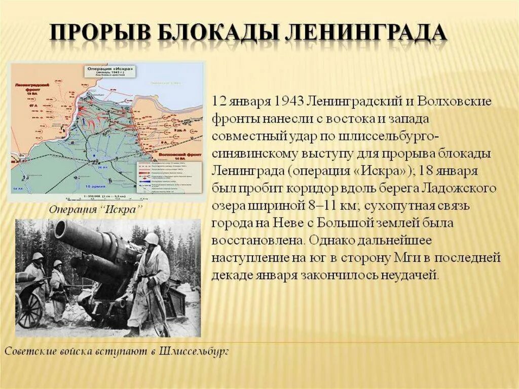 Кодовое название операции 1944. Прорыв блокады Ленинграда операция.