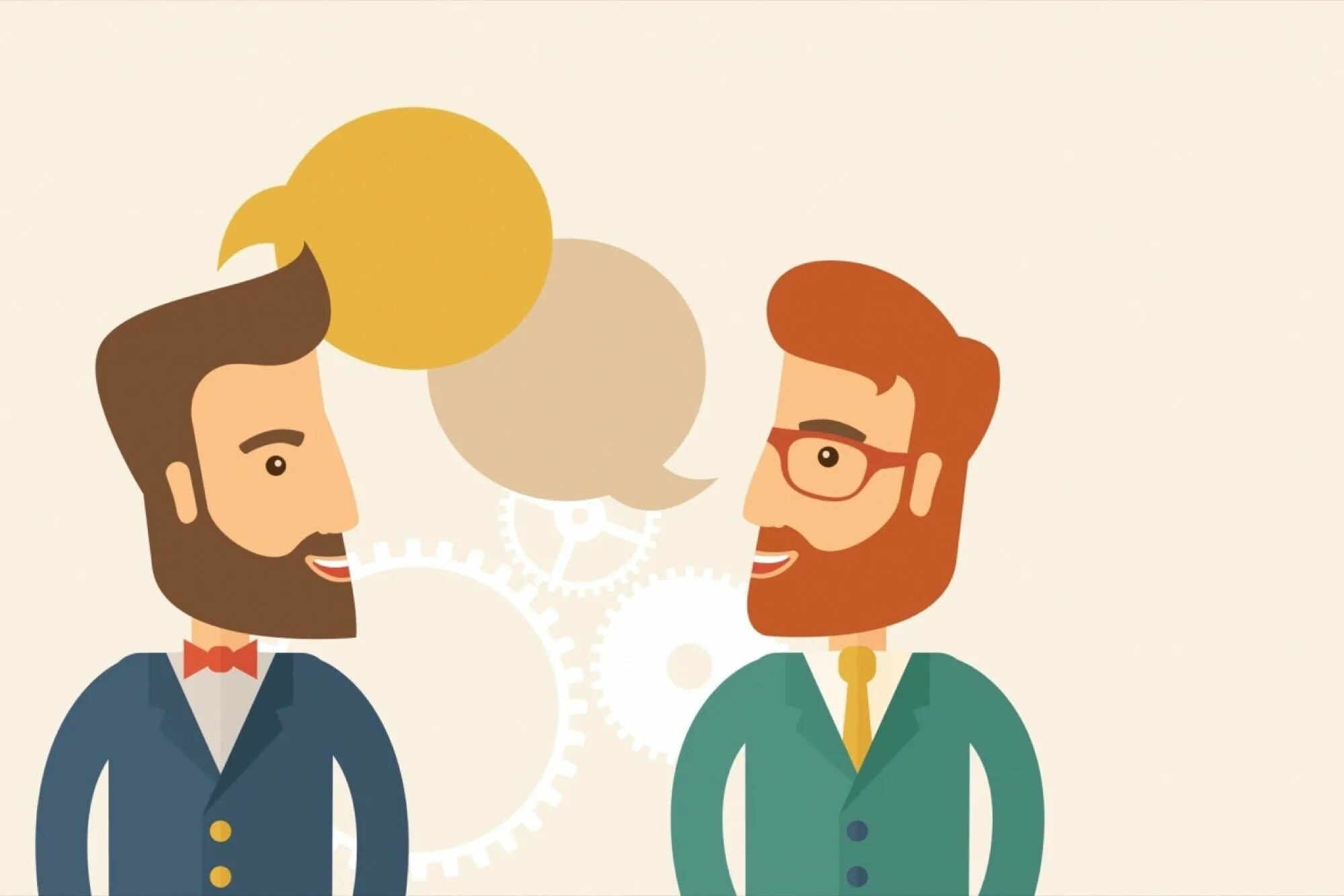 A conversation between two people