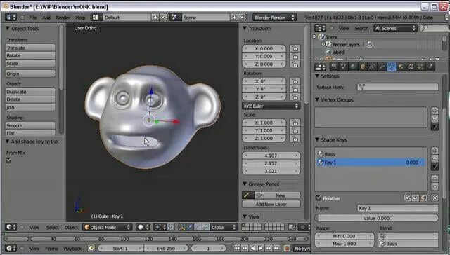 Каркас животного в blender. Blender shapes. Ключ в blender. Блендшейпы. Blender 3d shapes.