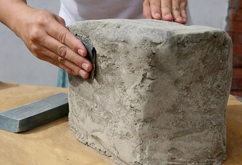 Камень своими руками. Искусственный камень из бетона. камни из цемента. искусственный камень из цемента. камень из пенопласта.