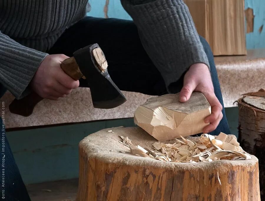 Как делать деревяшки