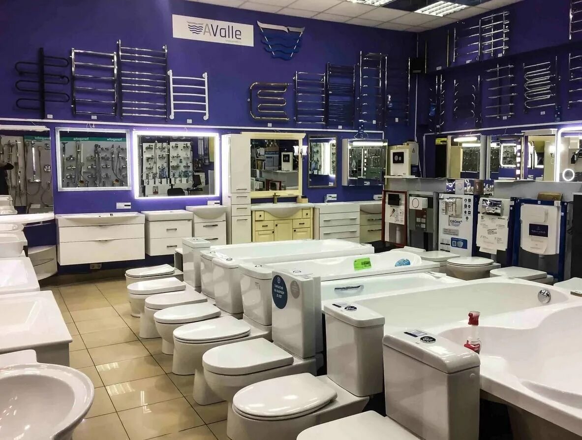 Три кита сантехника ярославль. Большой магазин сантехники адреса. Отдел сантехники. Торговое оборудование для смесителей. Магазин сантехники blumart гипермаркет сантехники.