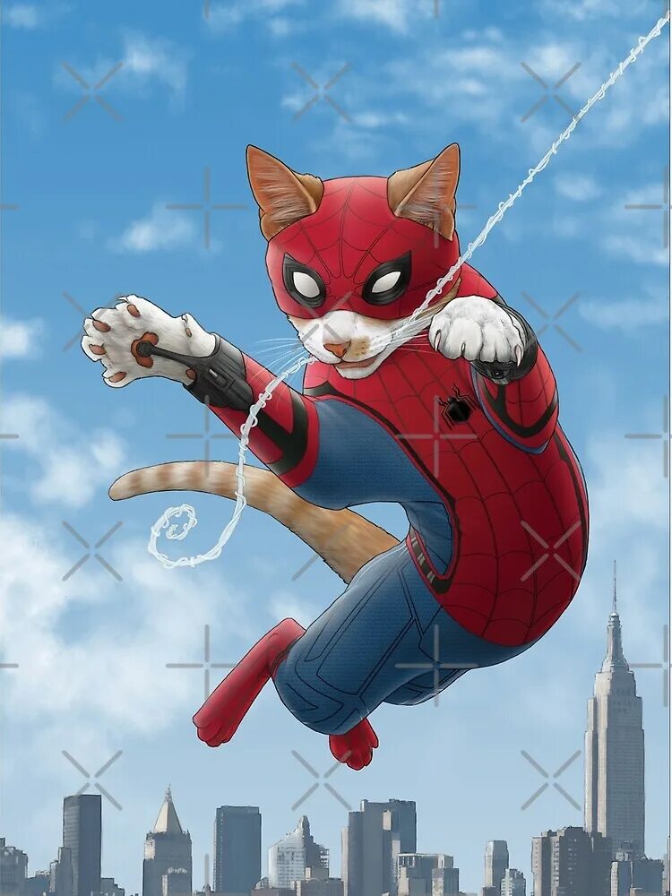 Кошка паук комиксы. Спайдер кот Марвел. Кот паук Марвел. Коты Супергерои Дженни Паркс. Котенок человек паук.