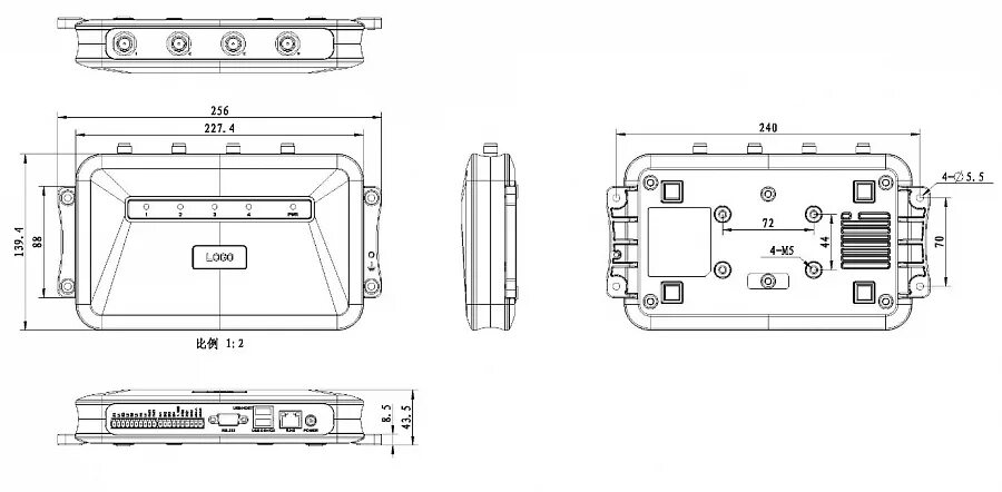 Cl size