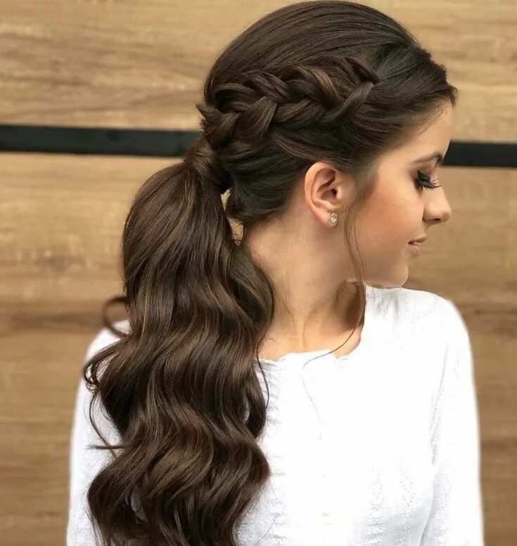 Romantic Updo with Curls on @oleksa.z 3 Sasha is wearing Dirty Blonde #LuxyHairE