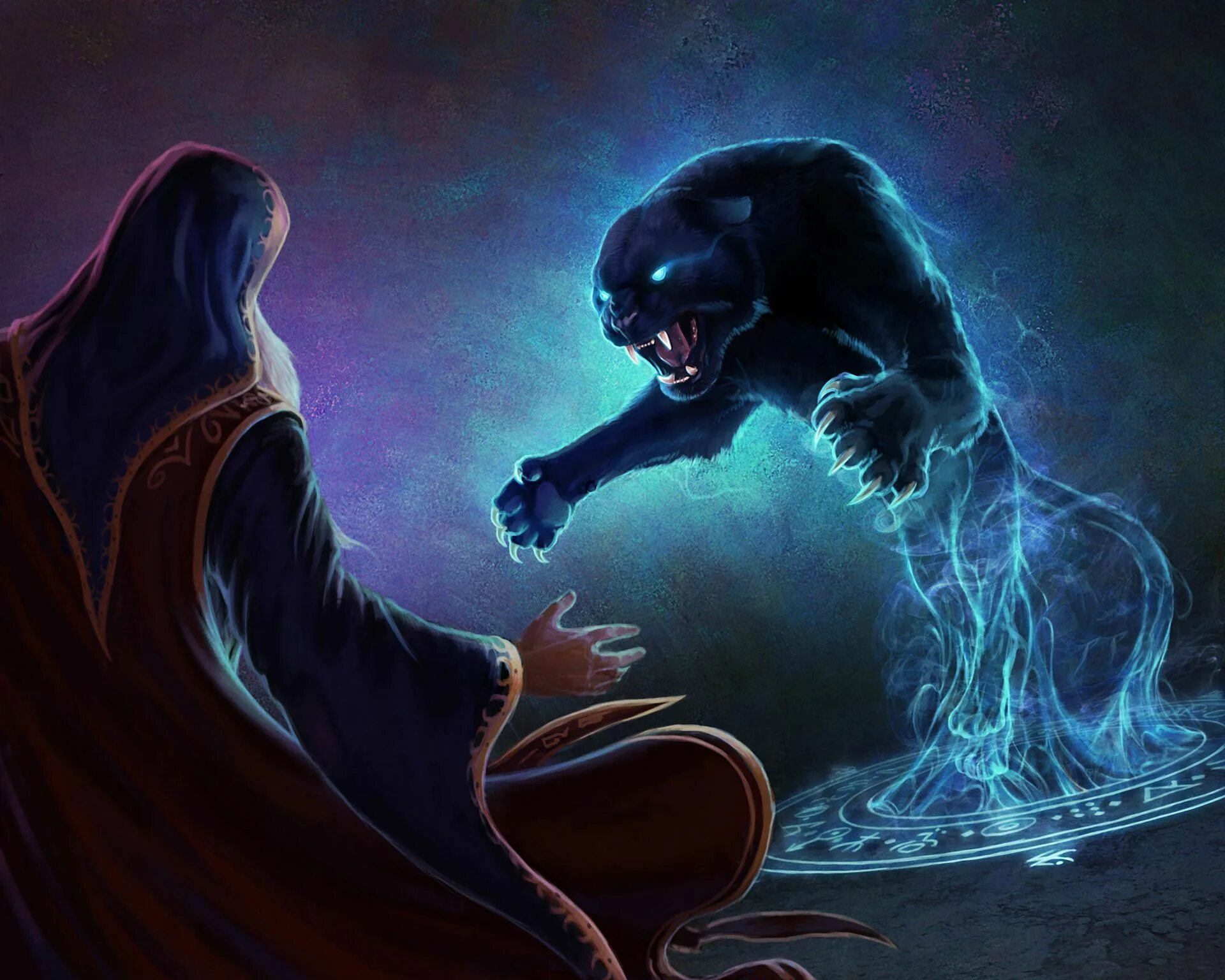 Магия арт. Гвенвивар пантера. Джейс белерен арт. Маг и сила. Колдун и колдунья.