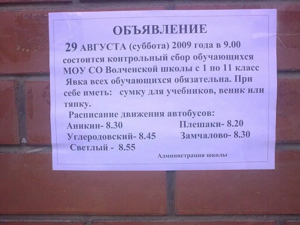 Явка строго