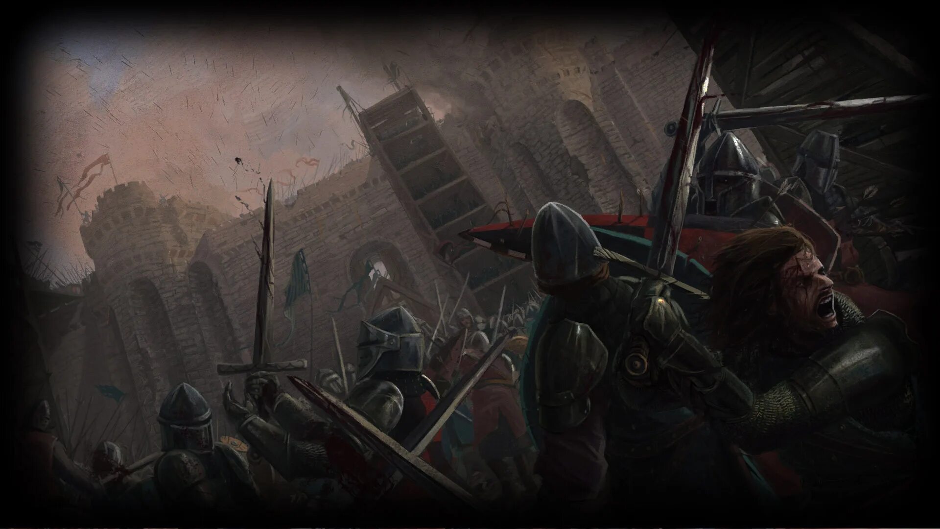 Medieval siege. Осада сагунта. siege tales. осада терры 1920х1080.