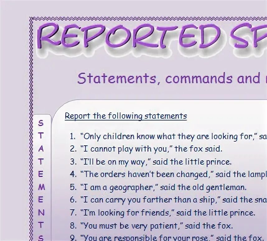 Reported statements and commands. Reported commands упражнения. reported speech commands. reported statements упражнения. reported speech commands and requests упражнения.
