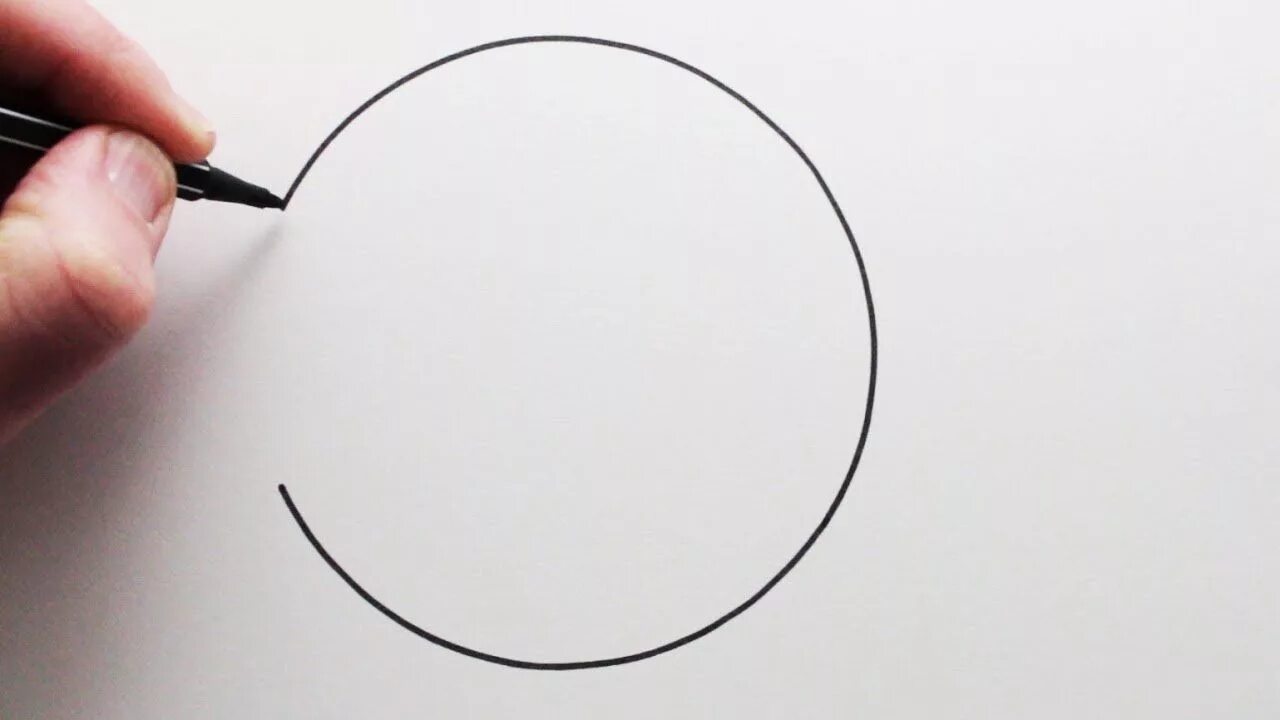 Write circle