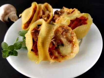 Ракушки с начинкой