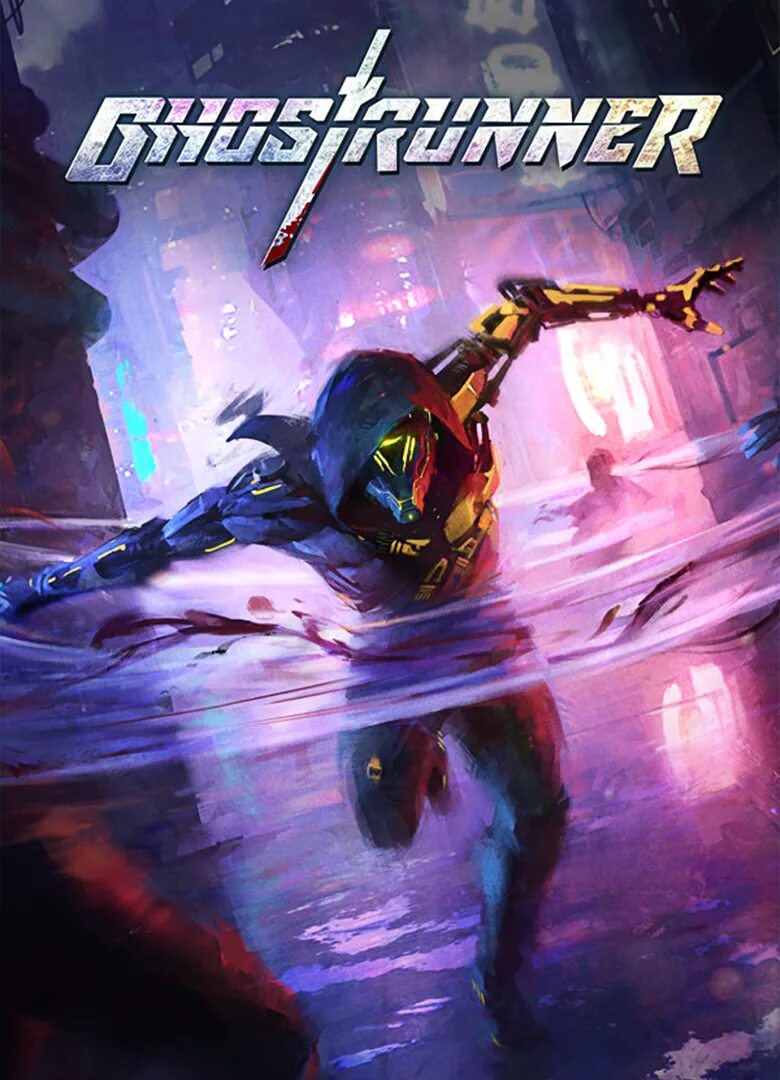 Ghostrunner 3. Ghostrunner обложка. игра ghostrunner. ghostrunner постер. ghostrunner 2025.