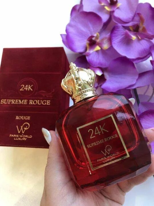 Luxury 24k supreme rouge. Духи Supreme rouge 24k. Paris World 24k Supreme rouge. 24k Supreme rouge EDP. Духи 24k Supreme rouge Paris World Luxury.