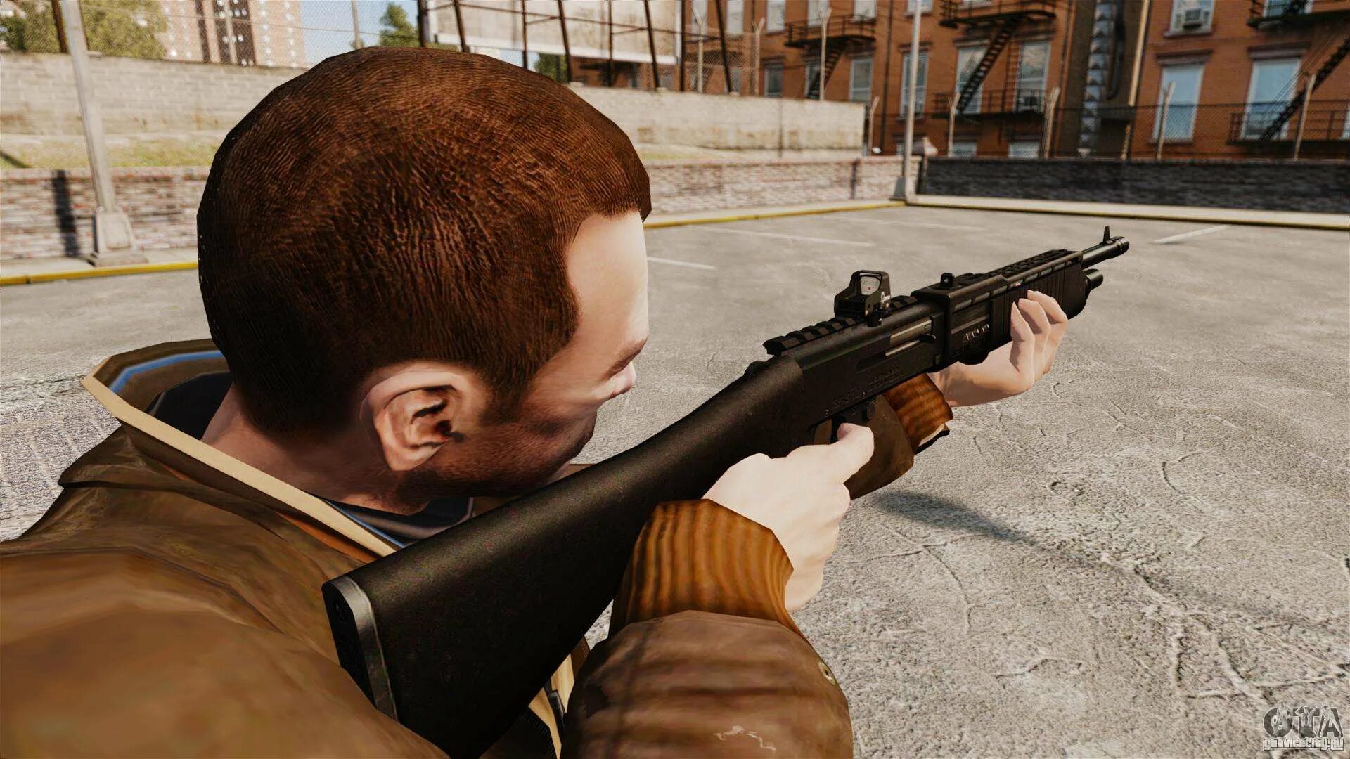 Мод automatic. GTA IV Mod Spas 12. Pump Shotgun ГТА 4. Spas 12 GTA sa. GTA 4 оружие мод.