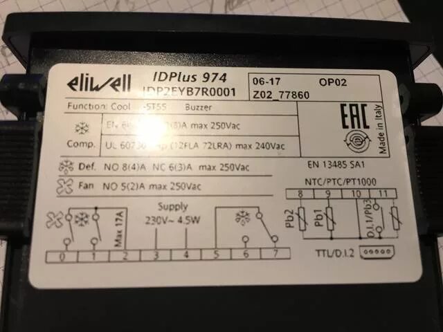 Idplus 974. Eliwell id 974 plus. контроллер idplus 961 eliwell. контроллер для холодильника eliwell id 974. контроллер eliwell 974, idp2eyb7r0001.