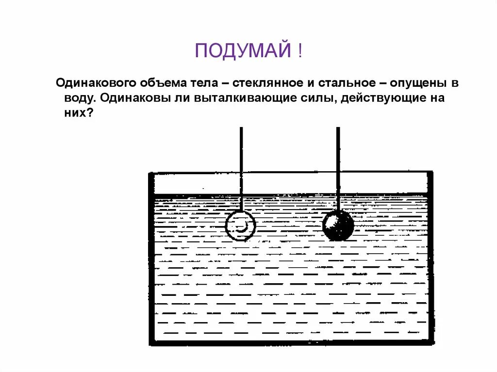 Одинаковая ли выталкивающая сила действует. Одинаковы ли выталкивающие силы действующие на тела. Под действием силы тяжести жидкость. Одинакова ли Выталкивающая сила. Силы, действующие вжтдкостидавлен.