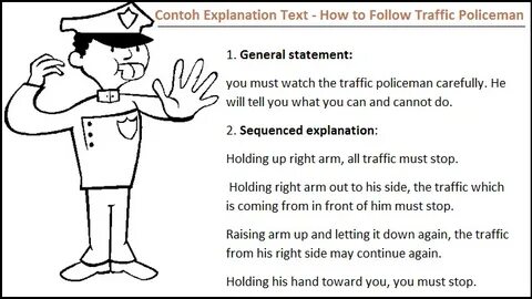Following text