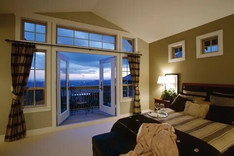 Room with balcony