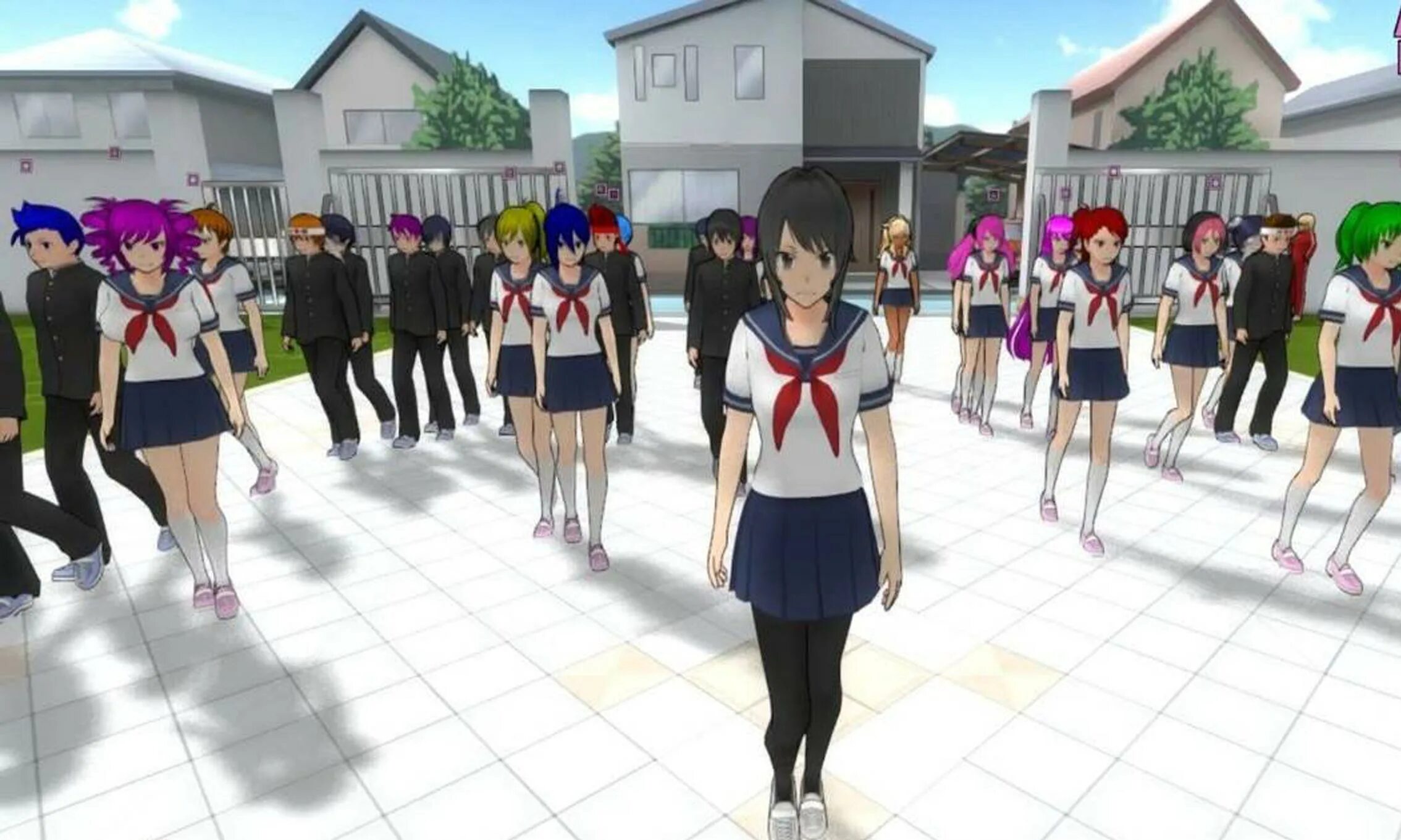 Включи yandere simulator. Школа Яндере симулятор 2022.