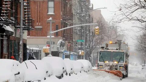 Snow in the east