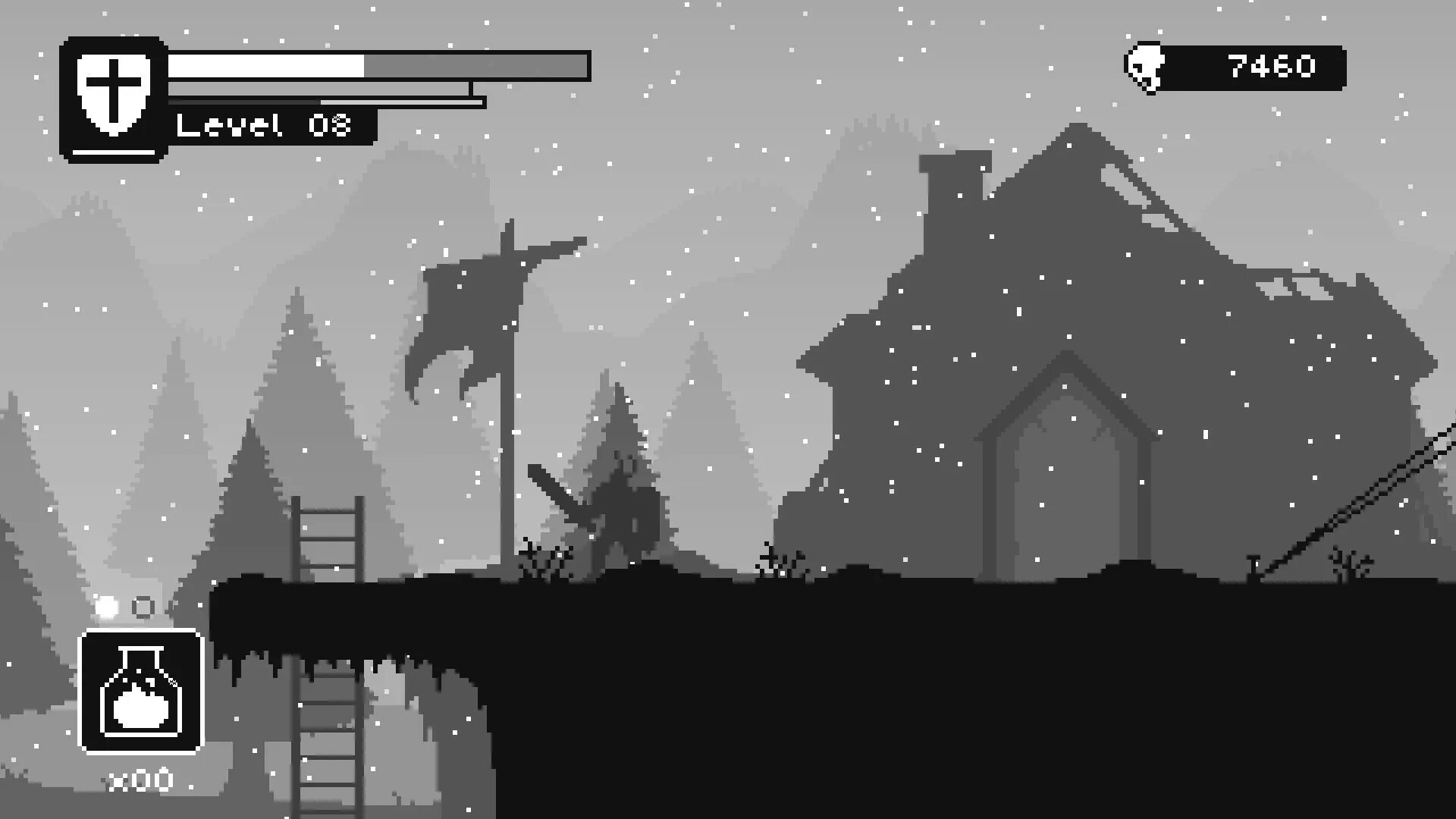 Grief игра. Игра про черную птичку. Черно белая 2д игра. Черно белая игра. Черные человечки игра.