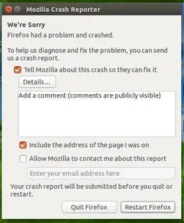 Crash reporter как исправить