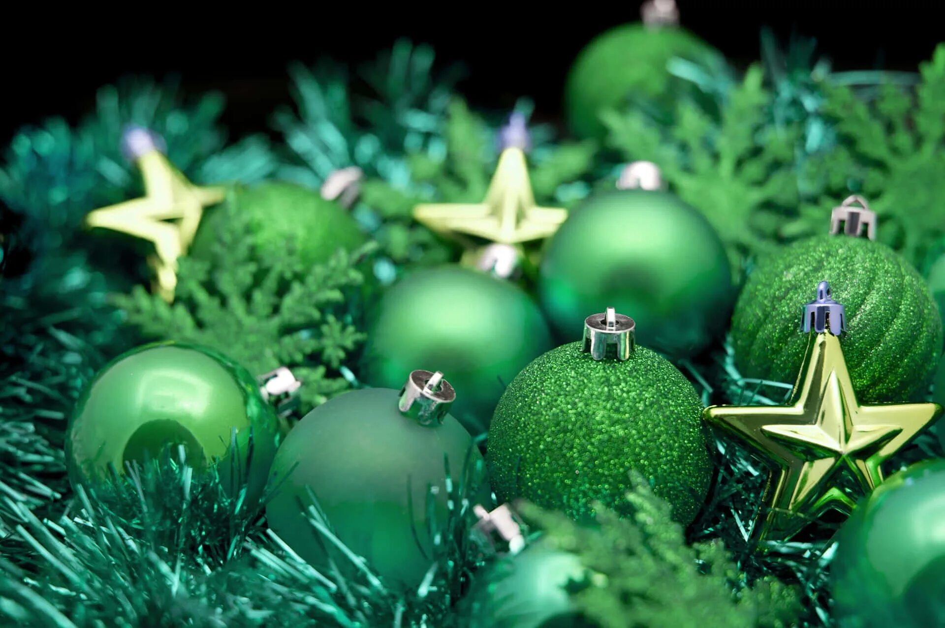 Green christmas tree