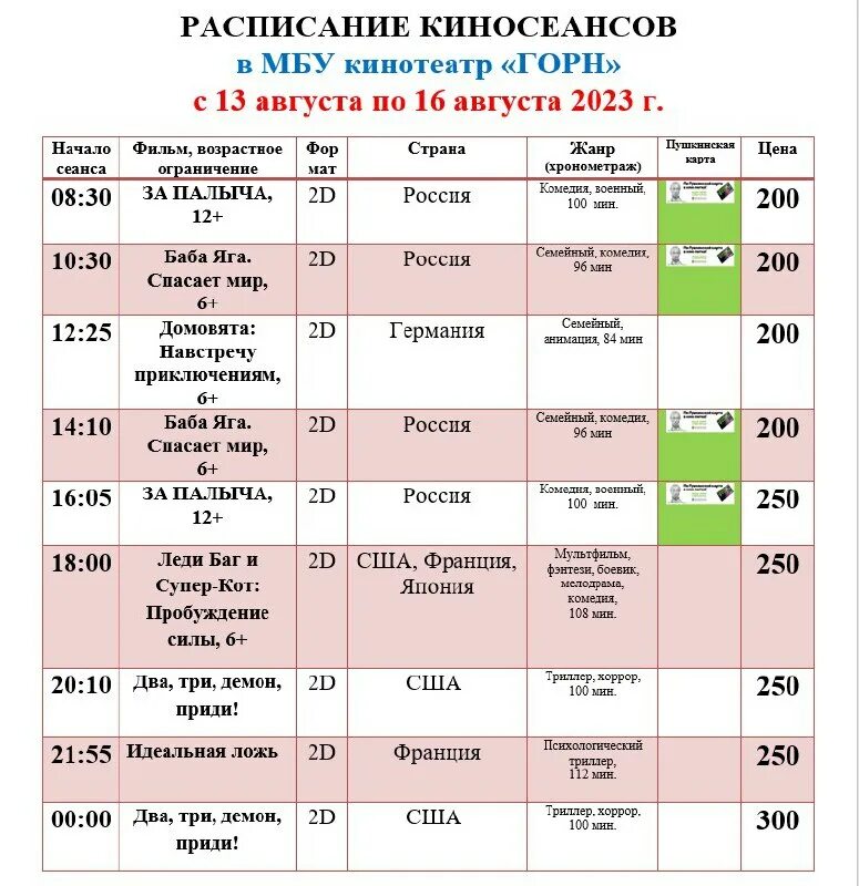 Кинотеатр горн ст ленинградская. Кинотеатр горн ст ленинградская. Приглашение на ночь кино. Расписание кинотеатра мир 2023год. Горн кинотеатр ленинградская расписание.