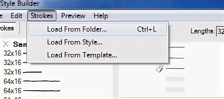 Style builder. Style builder