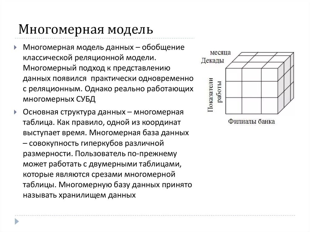 Модели используются данные. Пример многомерной модели данных. многомерная модель базы данных. многомерная модель хранилища. модели баз данных многомерная.