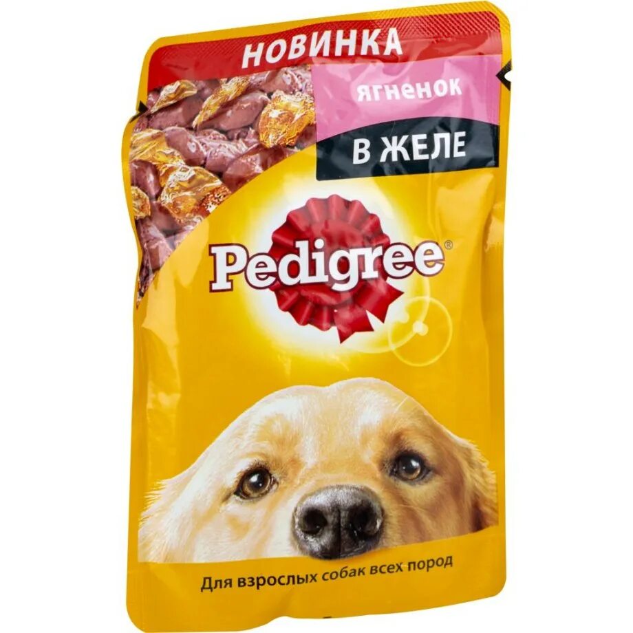 Корм для собак pedigree. Корм для собак pedigree с ягненком в желе, 85 г. Pedigree ягненок в желе 85. Корма со свининой для собак. Педигри желатиное.