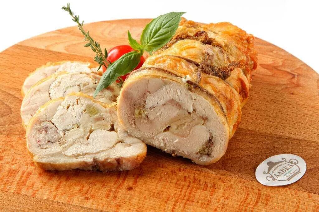Рецепт рулета с грудки