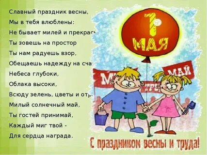 Класс час 1 мая