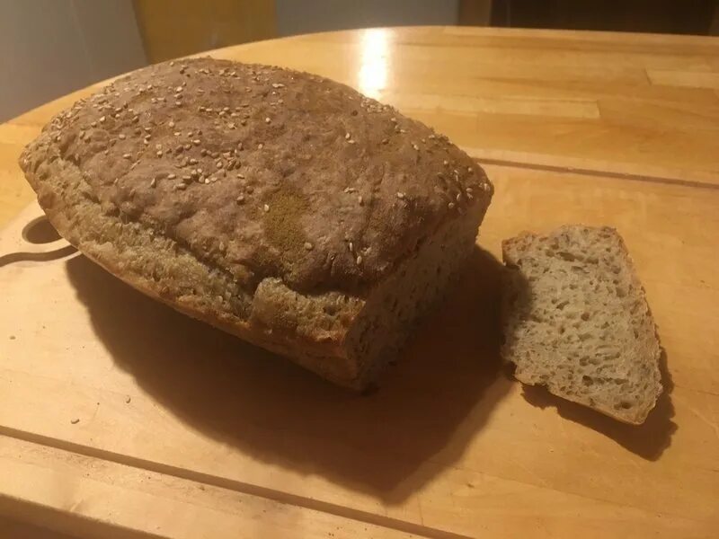 Хлеб бездрожжевой без закваски рецепты. Хлеб Даниловский бездрожжевой фото.