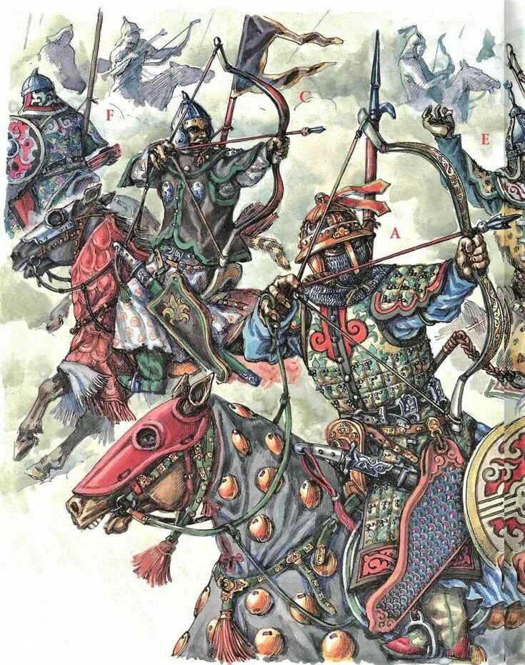 Горелик. Золотая орда горелик. горелик монгольские воины.