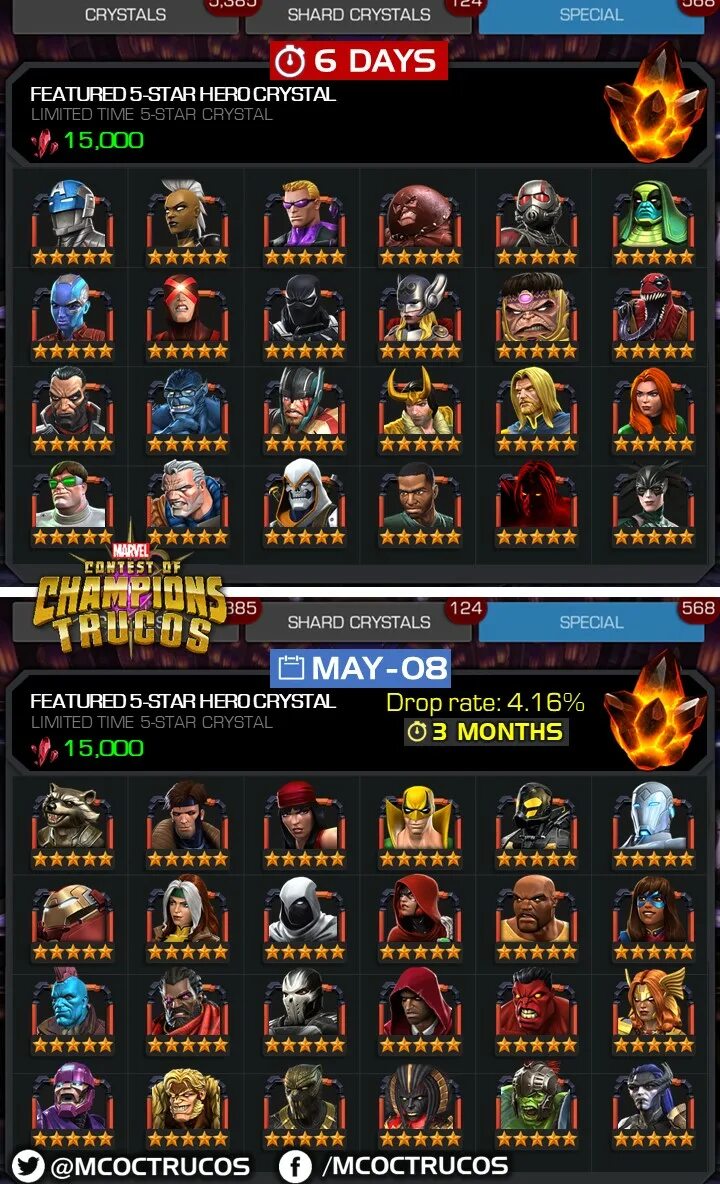 Features heroes