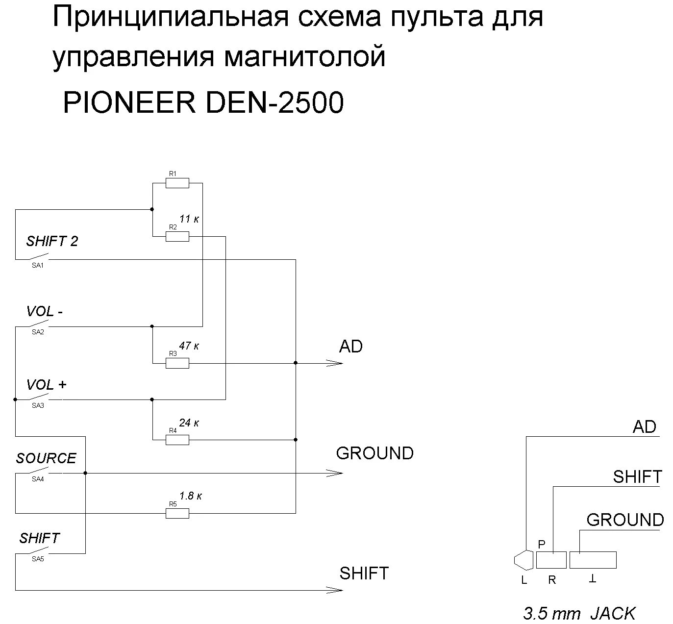 Как подключить пульт на руле к магнитоле. Подрулевой джойстик для магнитолы renault laguna 2 схема. схема кнопок управление магнитол пионер. подрулевой джойстик для магнитолки pioneer схема. мультируль схема подключения.