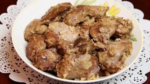Как приготовить мягкую и сочную куриную печень