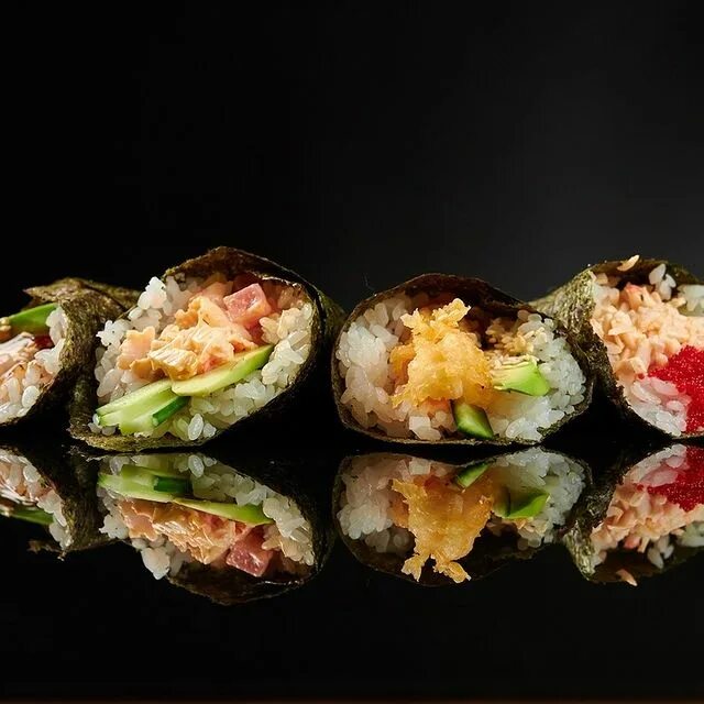 Temaki (темаки). суши треугольные конверты. суши треугольные конверты. белькович сэндвич ролл. онигирадзу.