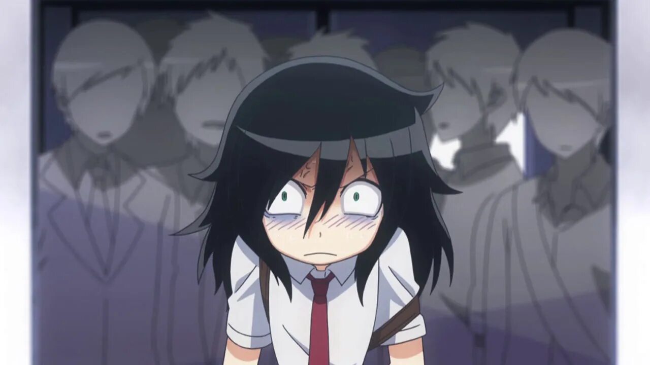 Watamote Tomoko. Томоко Куроки кадры. Watamote кадры. Не моя вина 2