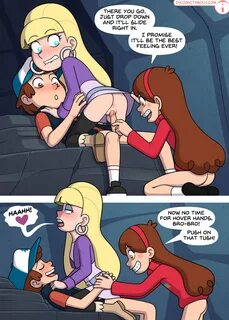 Slideshow gravity falls pacifica and dipper comic.