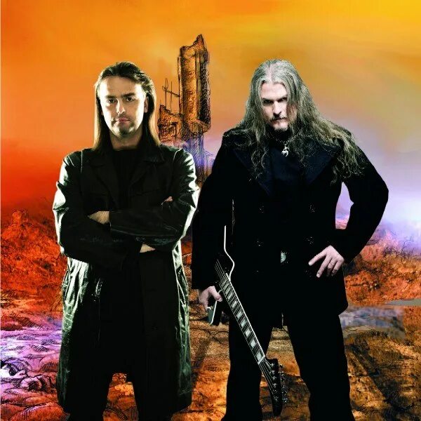 Wizard группа. Группа demons and wizards. ханси кюрш с женой. blind guardian ханси кюрш. demons and wizards touched by the crimson king.