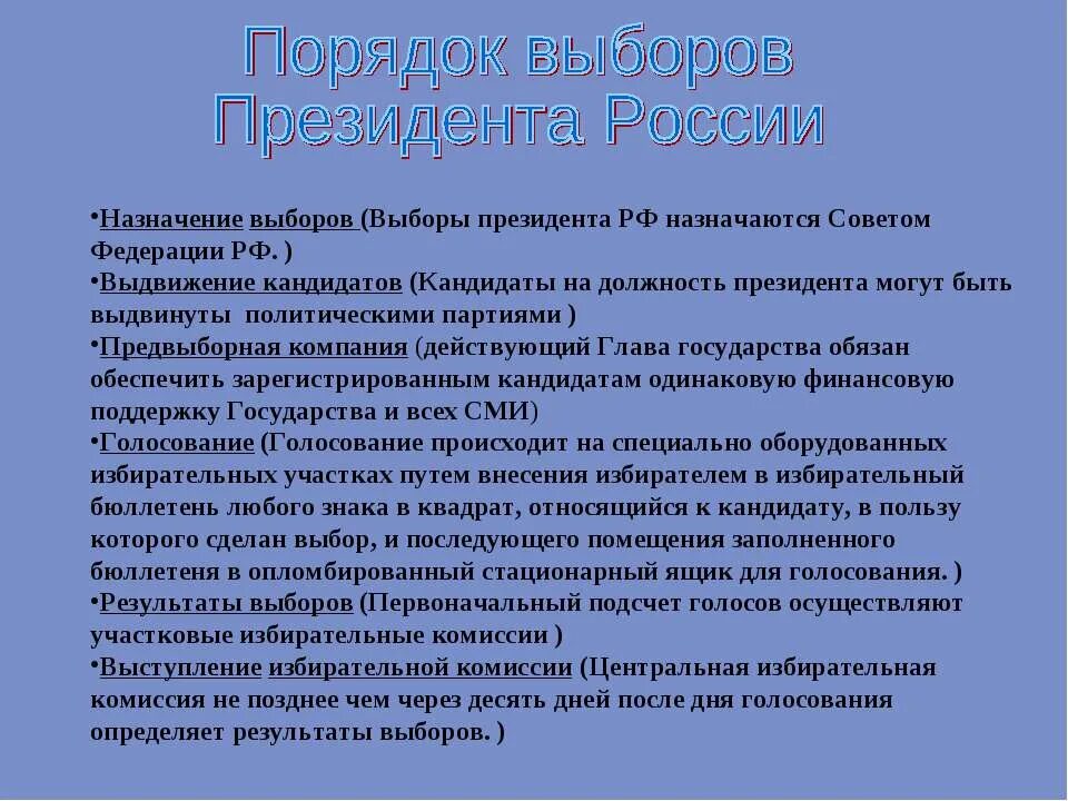 Порядок выборов президента РФ. Выборы президента порядок. Порядок назначения выборов. Назначение выборов в РФ.