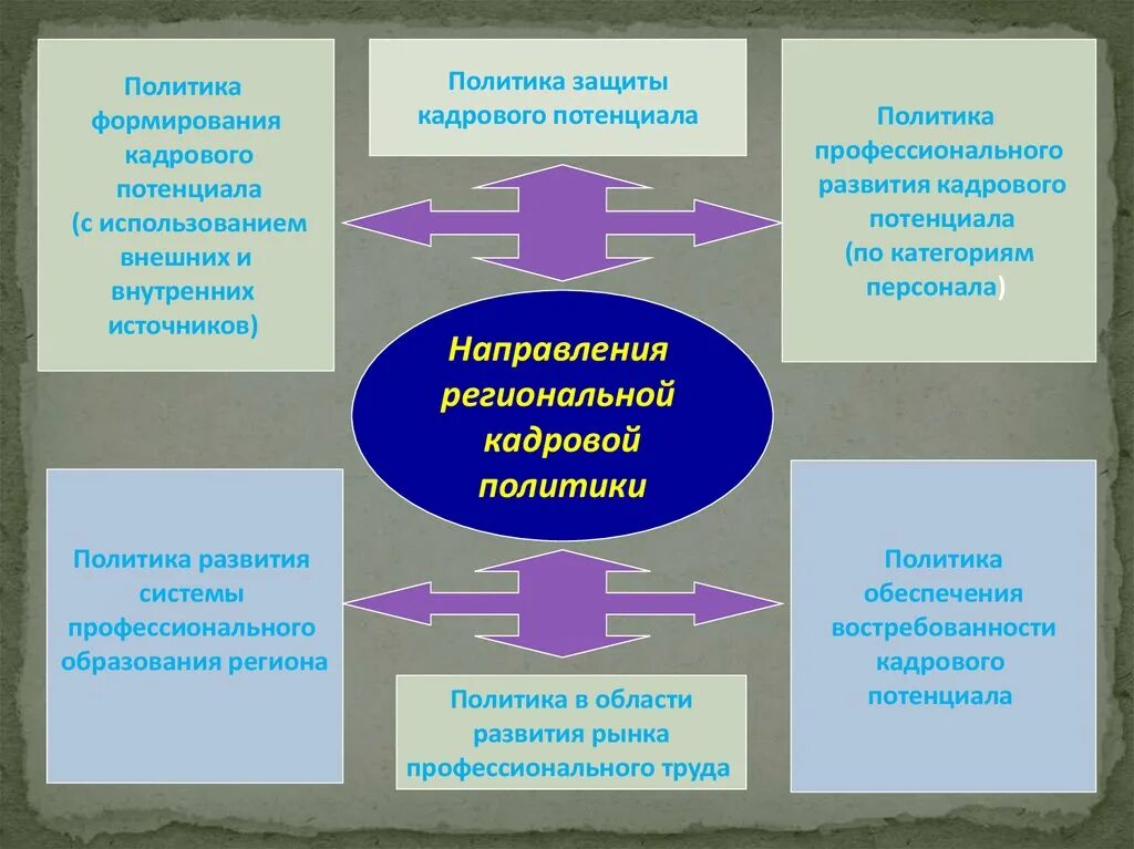 Региональной кадровой политики. Региональная кадровая политика. Формирование и развитие кадрового потенциала. Направления развития кадровой политики.