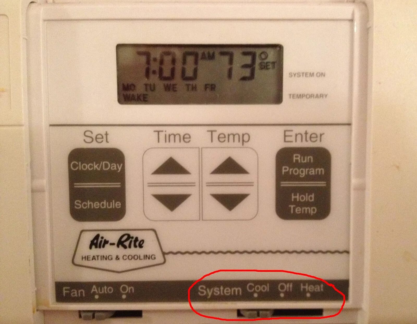 System temp. Honeywell thermostat old. How to Set Honeywell thermostat Schedule. Honeywell thermostat how to operate Run and hold. Timer is Set for fuel Heater -11.
